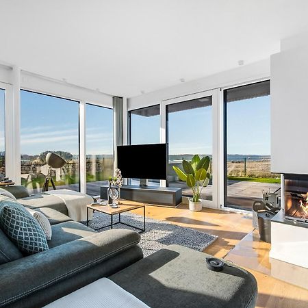 Villa King Erste Lage, Dachterrasse, Meerblick, Carport, Kamin, Sauna, Terrasse, Aussenrolllaeden Olpenitz Exterior foto
